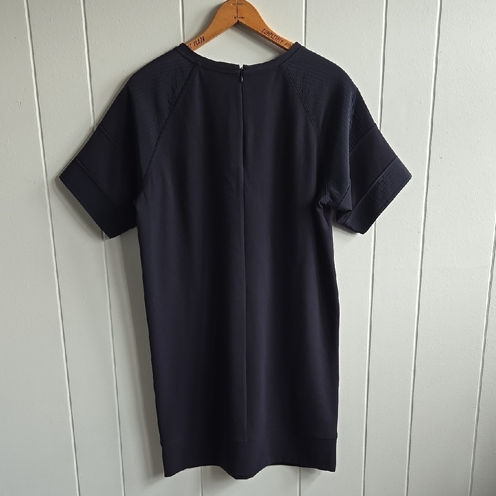 VINCE BLACK SHORT SLEEVE SHIRT DRESS SIZE XS - Picture 6 of 14